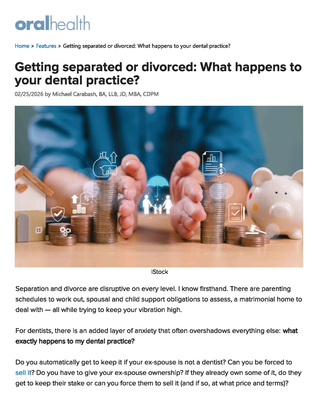 Getting Divorced: What Happens to Your Dental Practice?